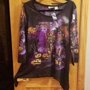 Halloween 3/4 sleeve shirt